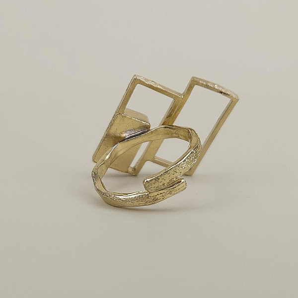 Кольцо (кристалл мультиколор, г/п: золото, регулируется) Греция Kalliope 022 01 051