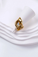 Кольцо Лилии (кристаллы лунные 3,5х2,2 см) Италия Claudio Canzian  002 01 496