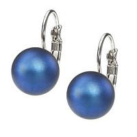 Серьги Keni (жемчуг 8 mm) 5540-1904-7046 Чехия Anabel Crystal