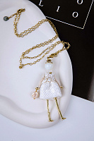 Подвеска (кукла Илария, золотистый) MIA-2308-CL5450 Франция MiAmelie