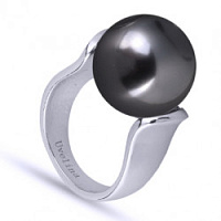 Кольцо 19 (Майорка, темно-серый, г/п:родий) Испания MK11 0014-6b