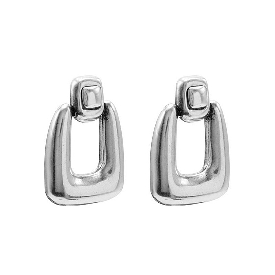 картинка Серьги Ciclon (г/п: серебро) 243600-00 Kubik Испания ювелирный  магазин Калина являющийся официальным дистрибьютором в России 