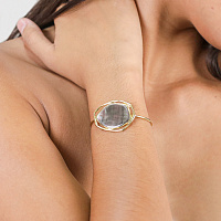 Браслет REFLET (перламутр, 7,05 гр, 56 см, г/п: золото, регулируется) 13-69401 Франция Ori-Tao