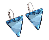 Серьги Elbrus 21.5 mm  5540-5102-7106 Чехия Anabel Crystal