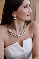 Колье Ciclon 251800 (г/п:серебро, 50 см) Испания Amarre 