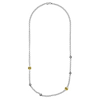 Колье (г/п: серебро 83 см, регулируется) 250810 Испания Ciclon Spherik