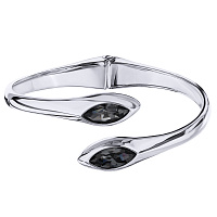 Браслет Эдем (кристаллы темно-серые, г/п: родий) Uvelina SW00 0110R-014B