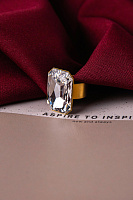 Кольцо Allum (кристалл прозр., г/п: золото, регулир.) Греция Katerina Vassou KV25 2-308970GCRYSRAL