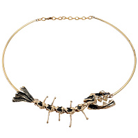 Колье Рыба (г/п: золото, 52см 11,5х3,5 см) Греция Kalliope 022 05 059