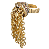 Кольцо Каскад (разноцветные кристаллы, 5х2 см) Италия Claudio Canzian 002 01 409