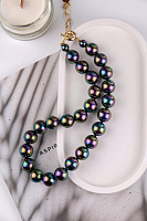 Колье (Майорка павлинье перо, г/п: золото 49 см, d 1.4 см) Испания Madreperla 020 05 083