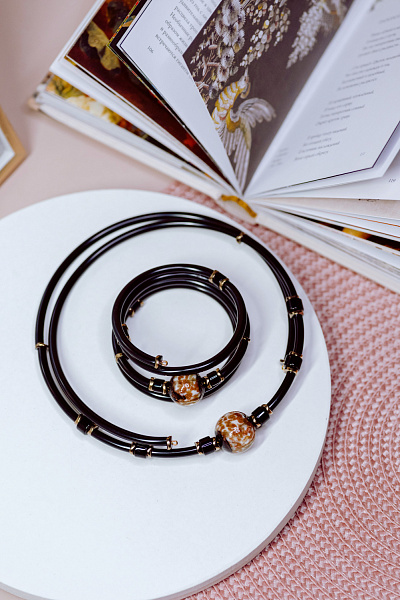 Комплект Bravissimo (белая/черный) Италия ENZO BENZO 0901/0705