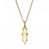 Колье TAKESHI (кристалл медовый, г/п: золото, 80 см) Дания DYRBERG/KERN 470041