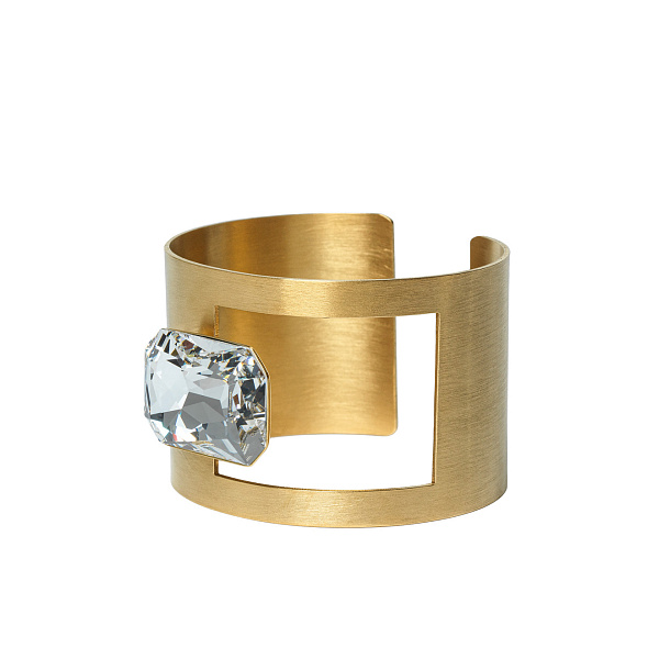 Браслет (кристалл прозрачный, г/п: золото, регулир.) Греция Katerina Vassou KV25.2-308968GCRYSTAL