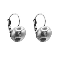 Серьги Ciclon (г/п: серебро, 2,5х1,3 см) 256606 Испания Spherik